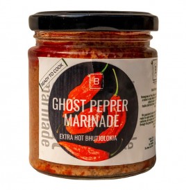 Bengamese Ghost Pepper Marinade   Glass Jar  200 grams